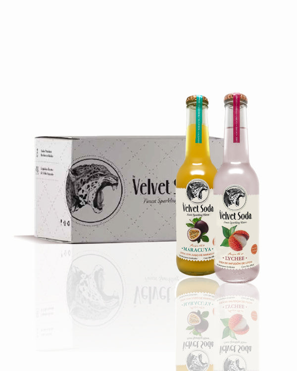 Velvet Soda 12x12 (Lychee/Maracuya)